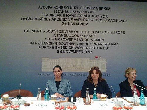 ‘Kadınlar Hikayelerini Anlatıyor: Değişen Güney Akdeniz ve Avrupa’da Güçlü Kadınlar’ Konferansına Katıldık